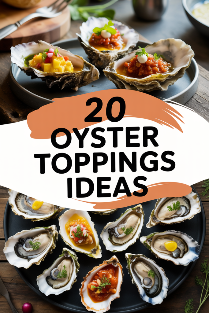 Oyster Toppings