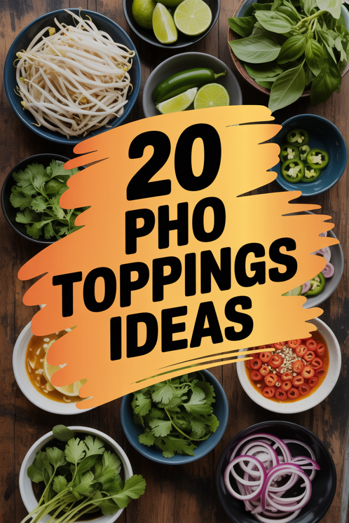 Pho Toppings Ideas