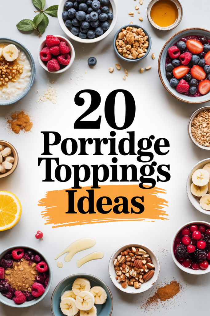 Porridge Toppings