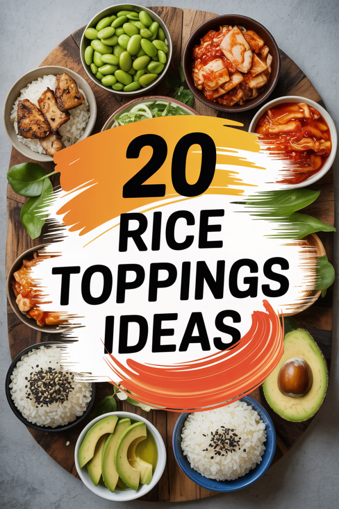 Rice Toppings