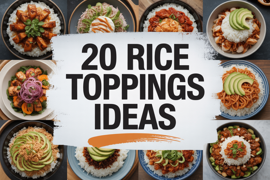 Rice Toppings