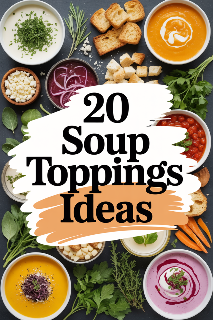 Soup Toppings Ideas