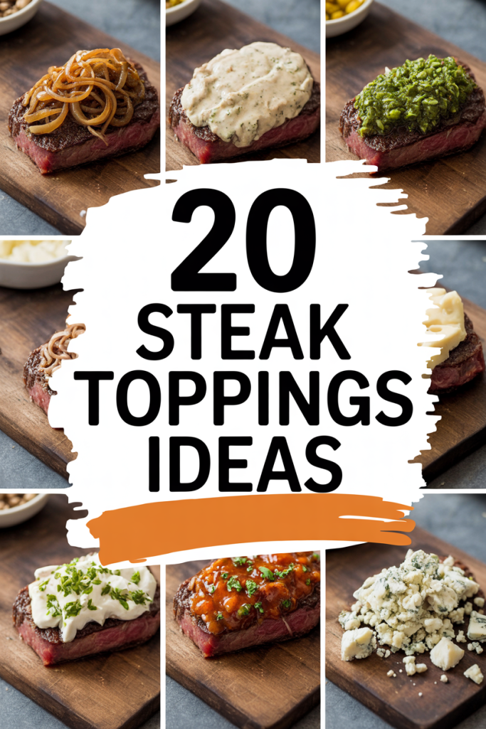Steak Toppings Ideas