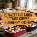 Sweet and Tangy Cottage Cheese Blueberry Bake Recipes