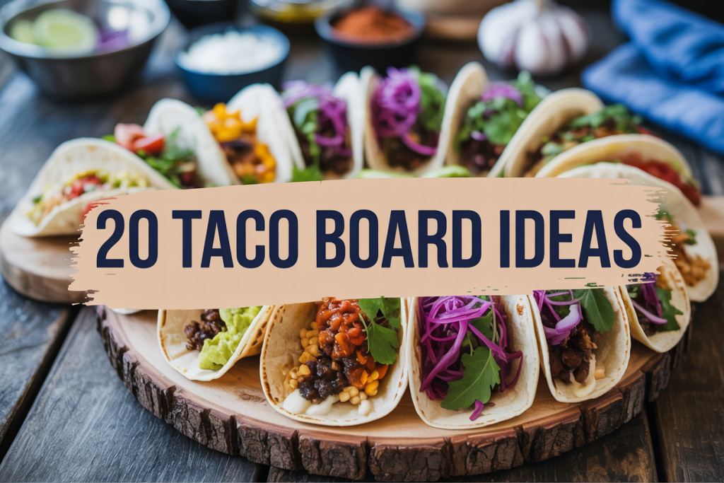 Taco Board Ideas