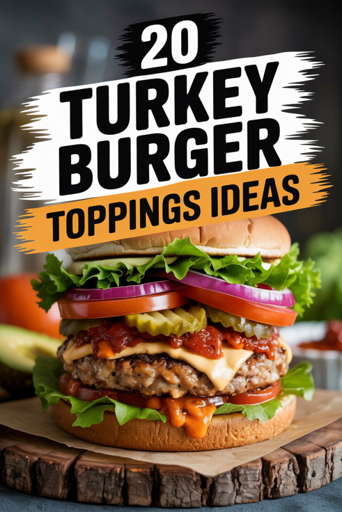 Turkey Burger Toppings