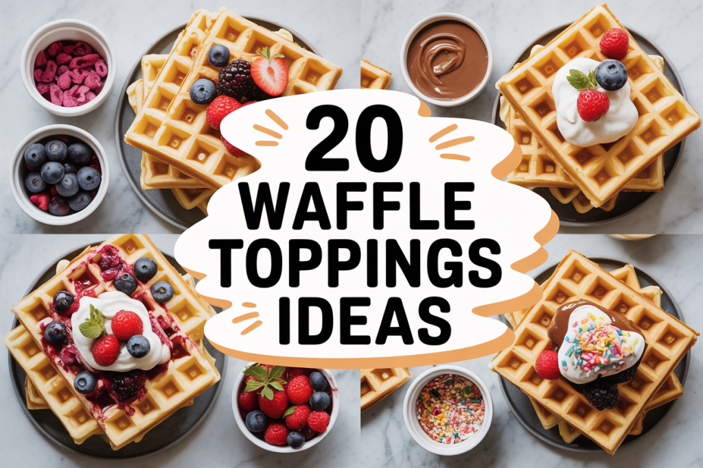 Waffle Toppings Ideas