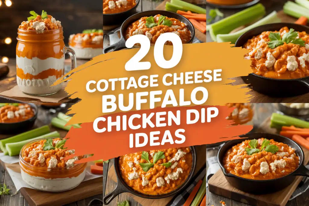 cottage cheese buffalo chicken dip