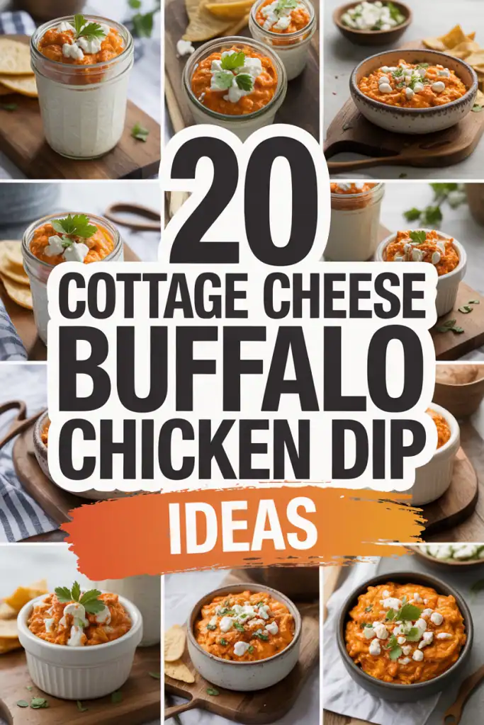cottage cheese buffalo chicken dip