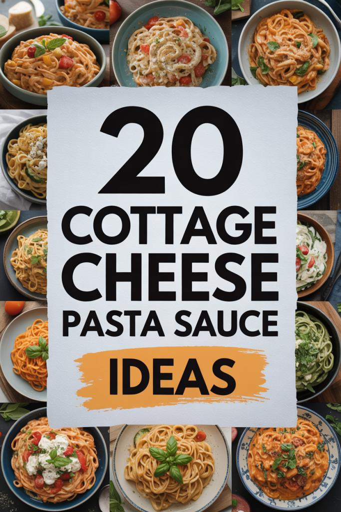 20 Cottage Cheese Pasta Sauce Ideas