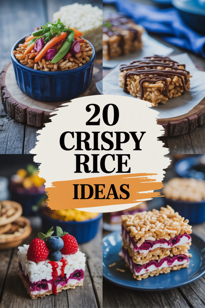 Crispy Rice Ideas