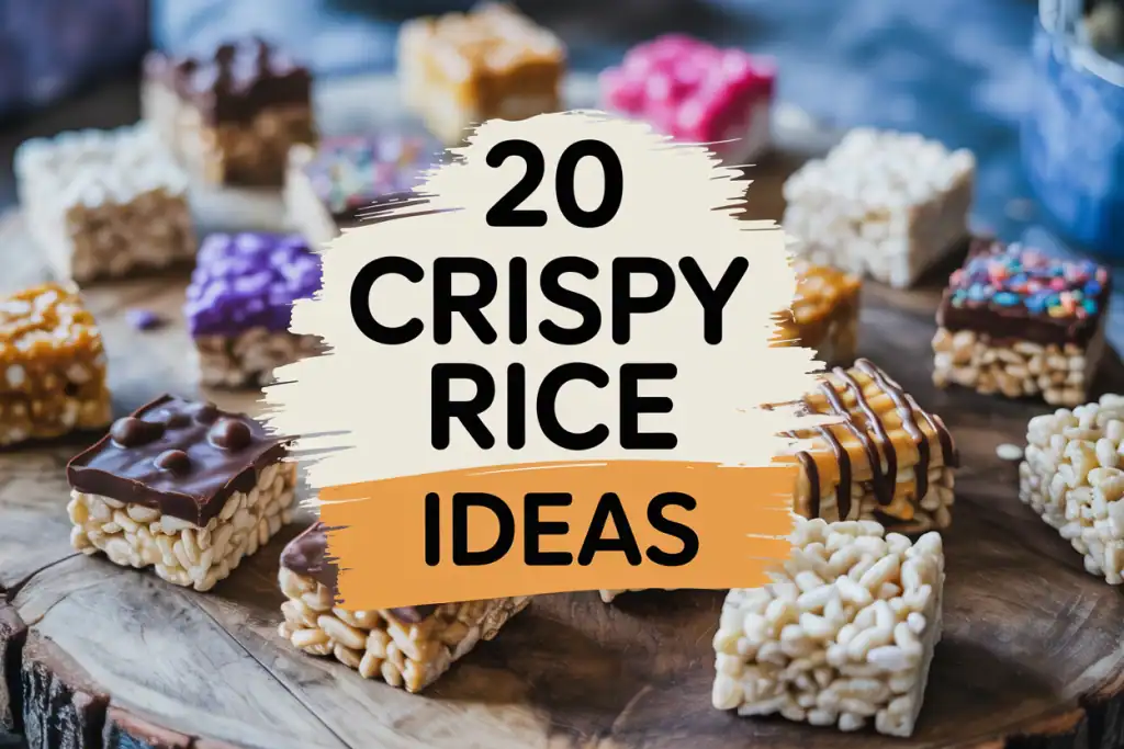 crispy rice Ideas