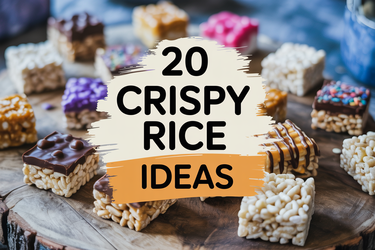 crispy rice Ideas