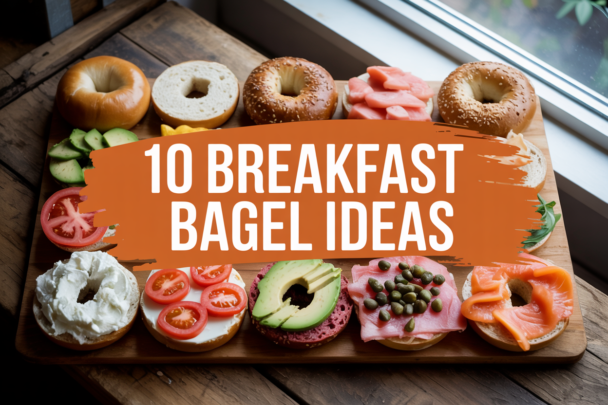 Breakfast Bagel Board Ideas