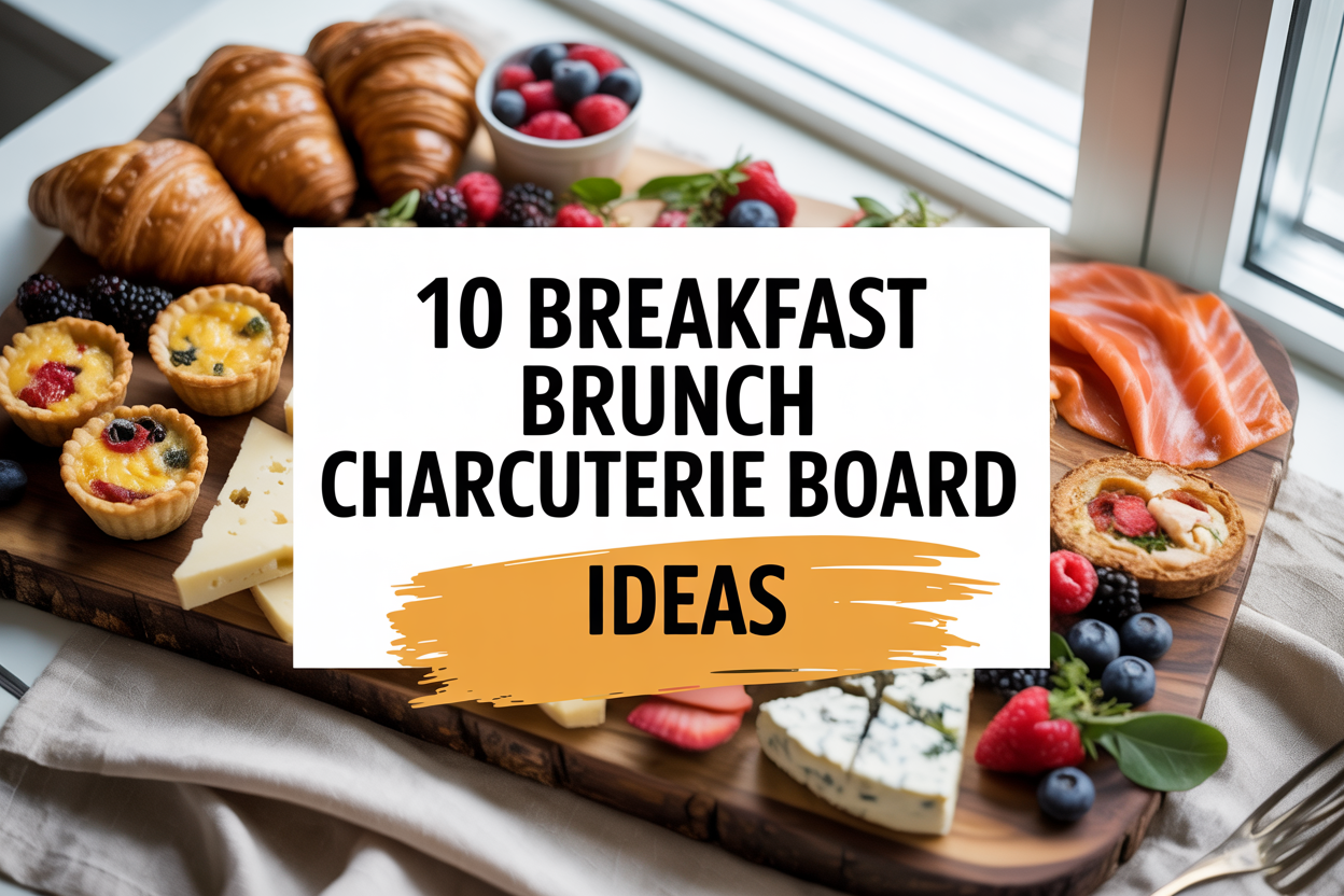 Breakfast Brunch Charcuterie Board Ideas