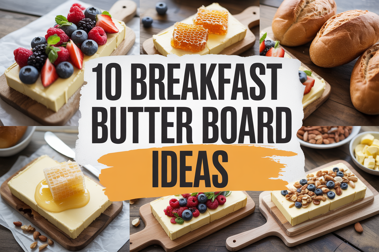 Breakfast Butter Board Ideas