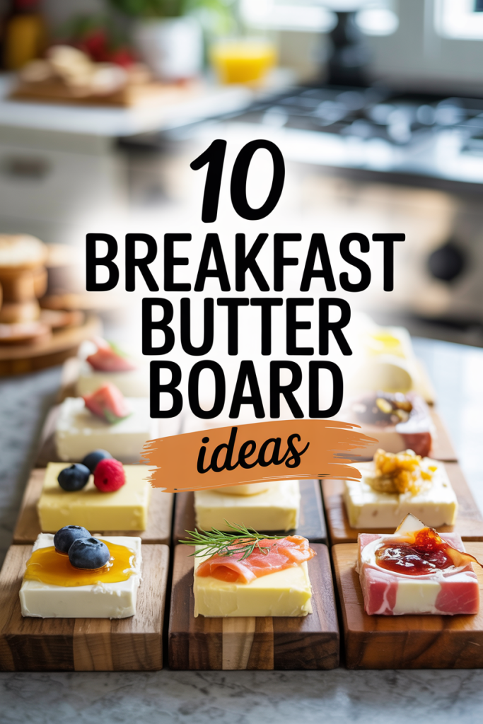 Breakfast Butter Board Ideas