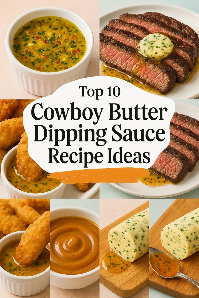 Cowboy Butter Dipping Sauce