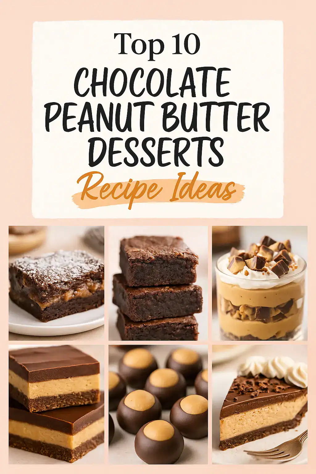chocolate peanut butter desserts