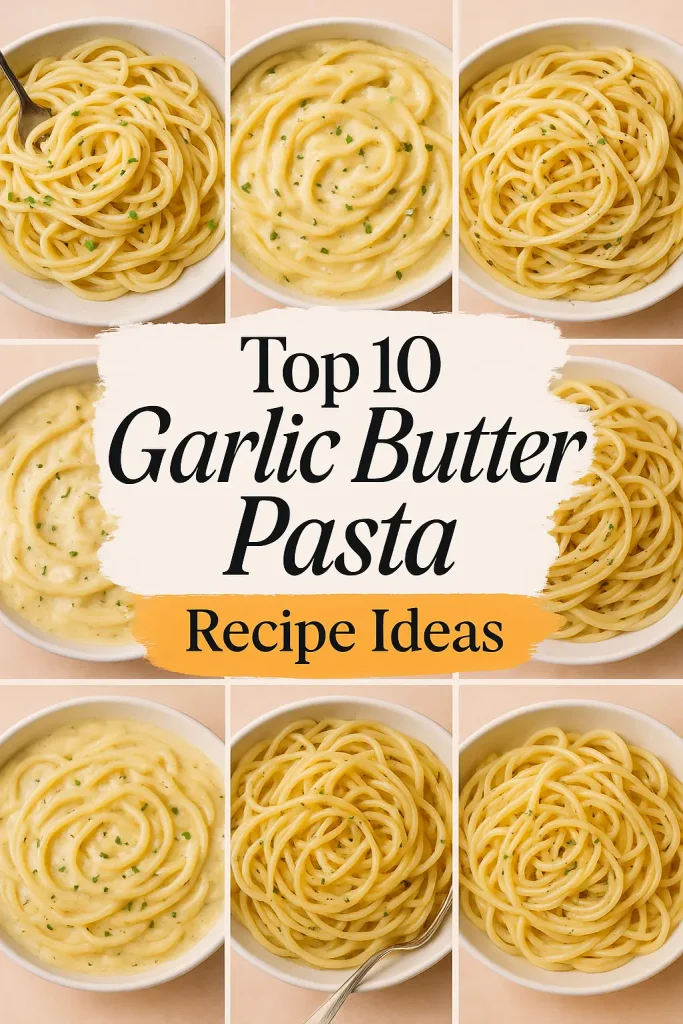 garlic butter pasta