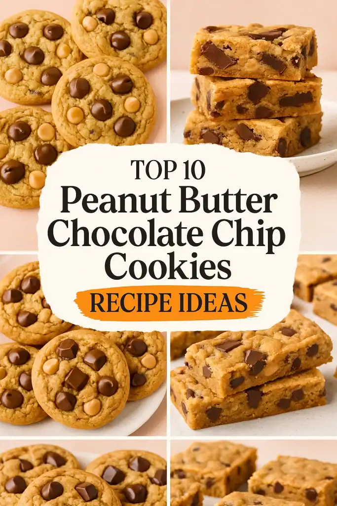 peanut butter chocolate chip cookies