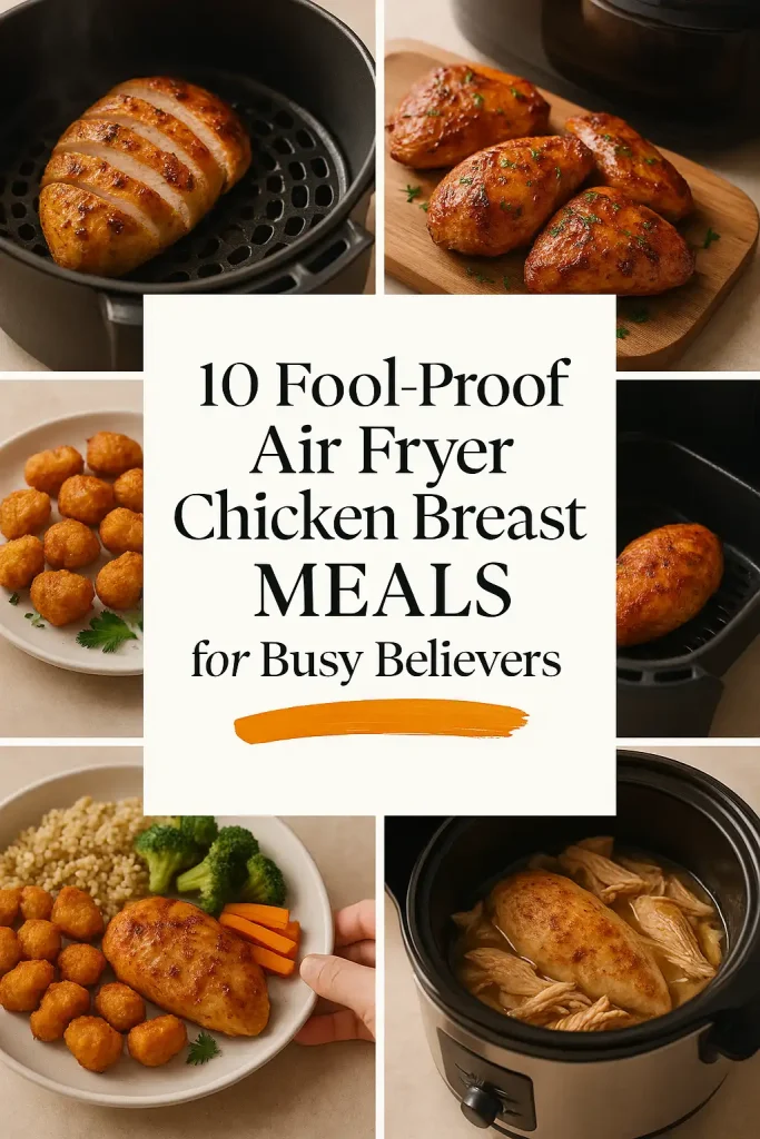Air Fryer Chicken Breast Meals