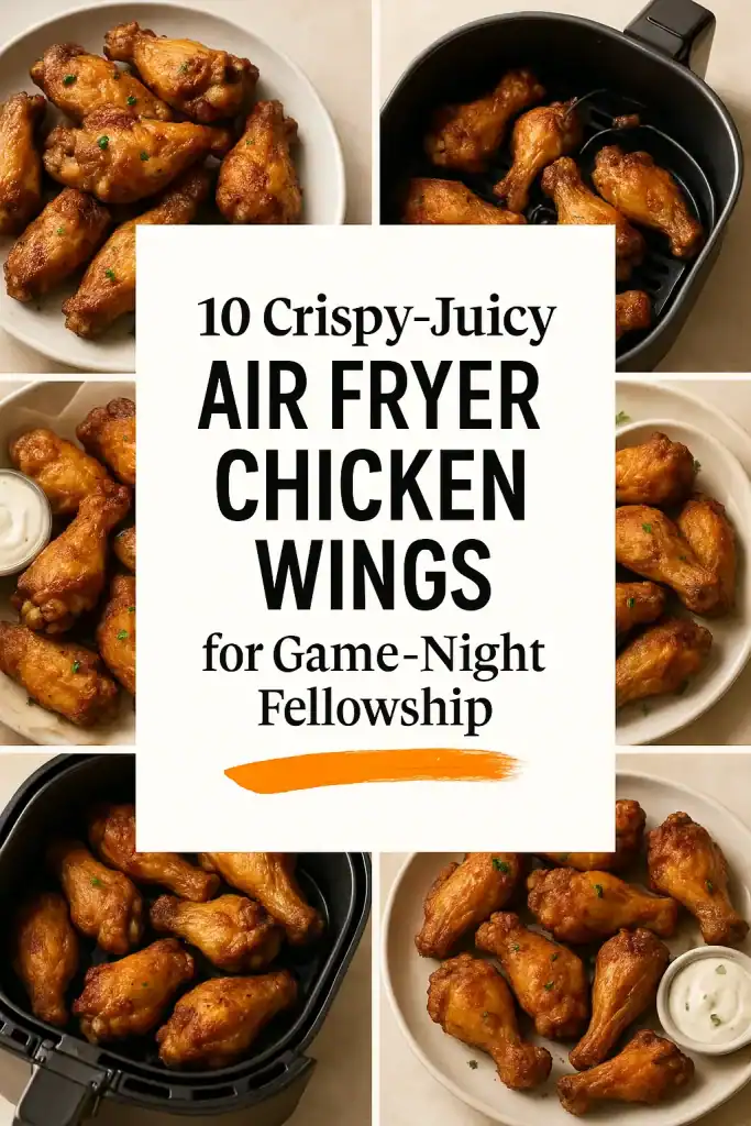 Air Fryer Wings Recipe