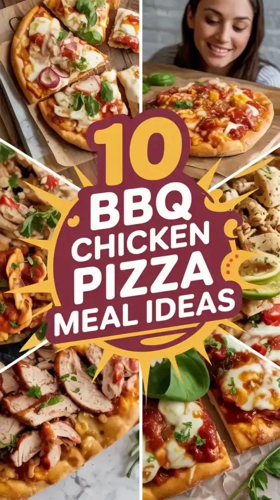 BBQ Chicken Pizza Meal Ideas