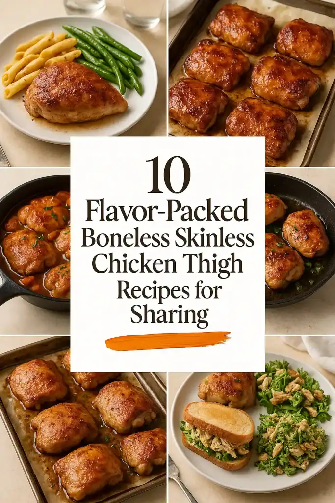 Boneless Skinless Chicken Thigh Recipes