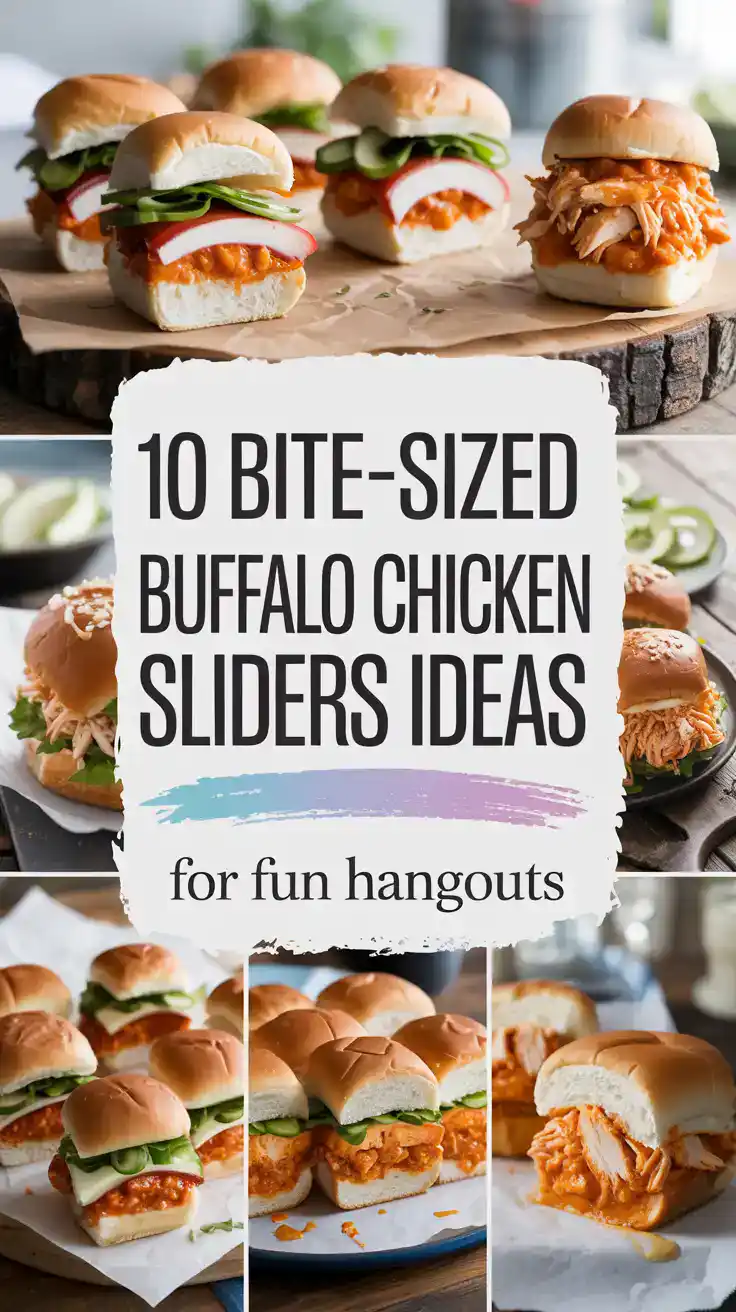 Buffalo Chicken Sliders
