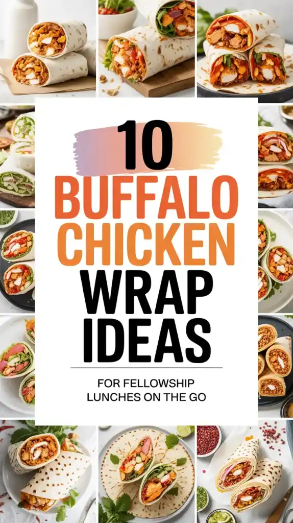 Buffalo Chicken Wraps