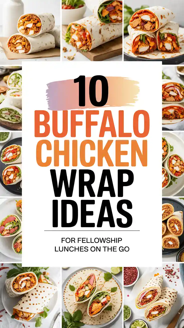 Buffalo Chicken Wraps