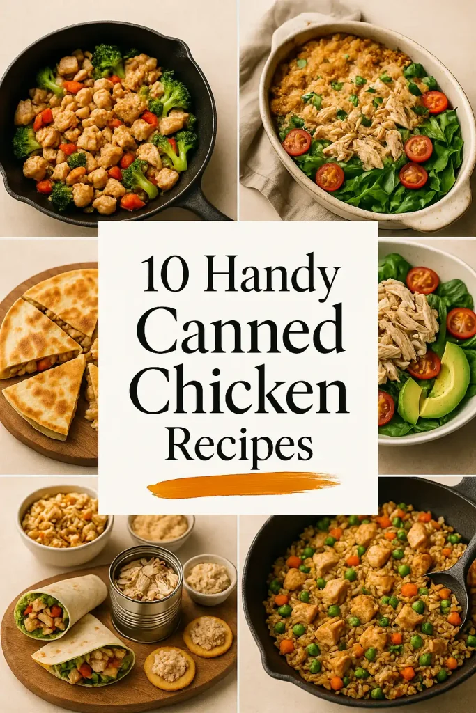 Canned Chicken Recipes
