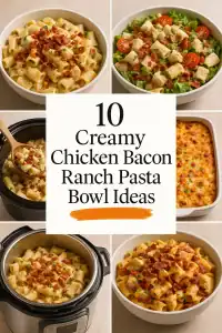 Chicken Bacon Ranch Pasta