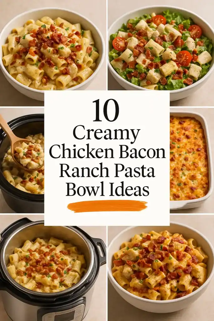 Chicken Bacon Ranch Pasta