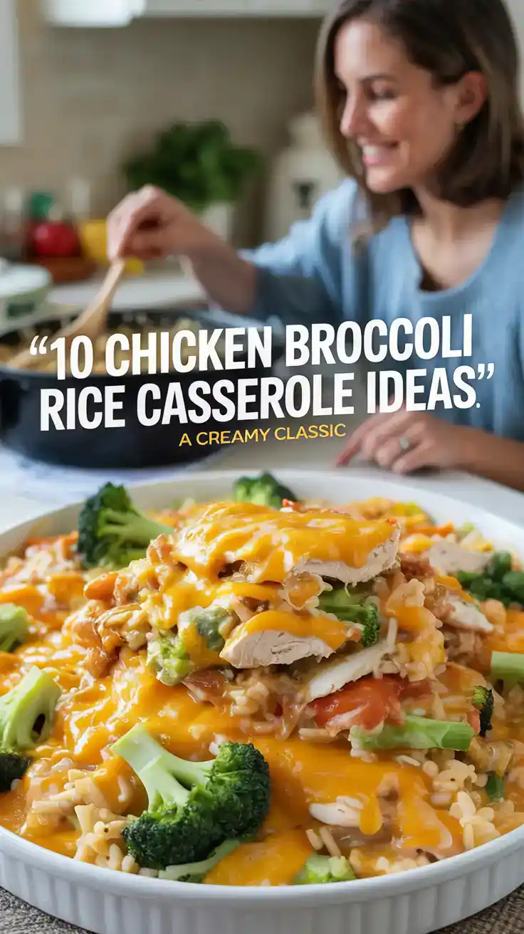 Chicken Broccoli Rice Casserole