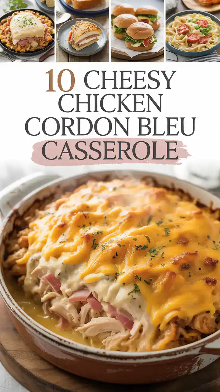 Chicken Cordon Bleu Casserole