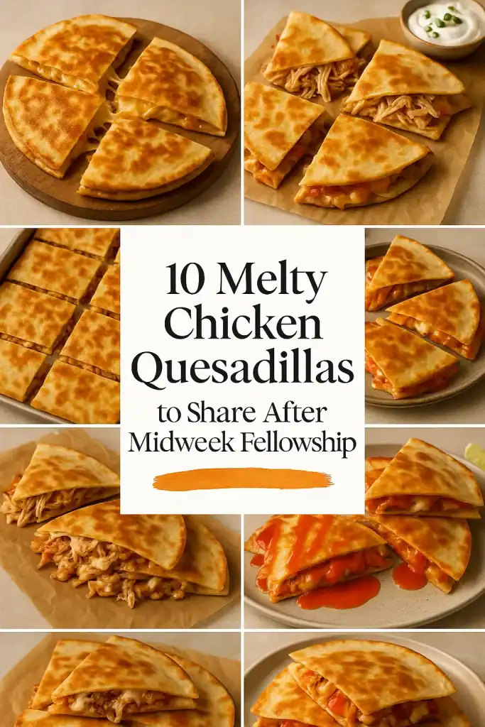 Chicken Quesadillas