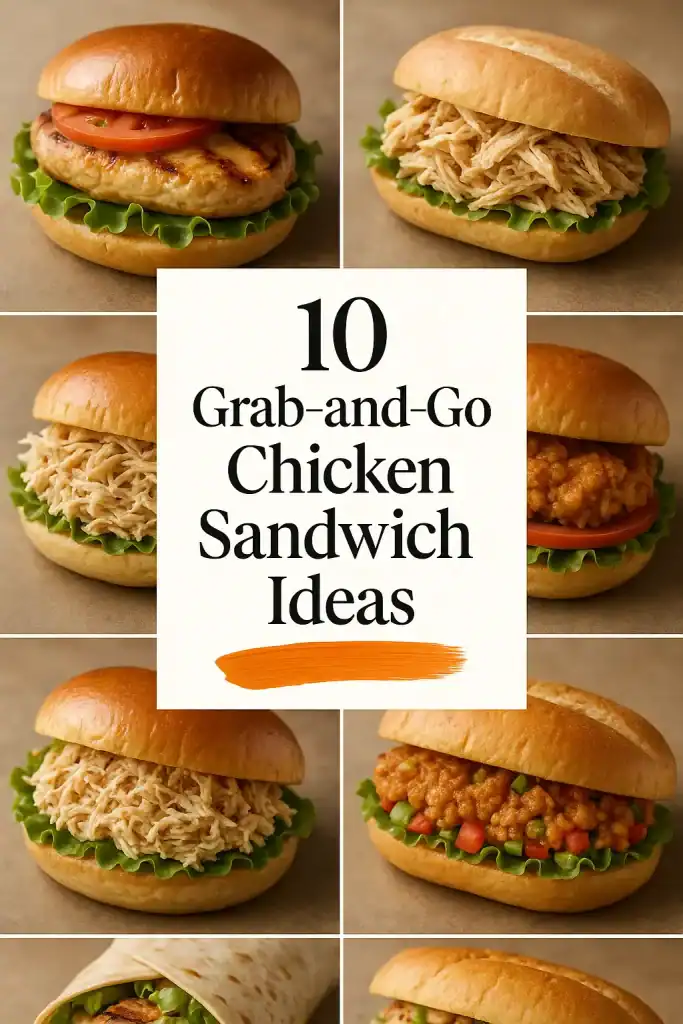 Chicken Sandwich Recipes
