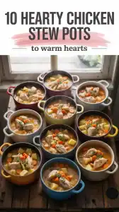 Chicken Stew Pots