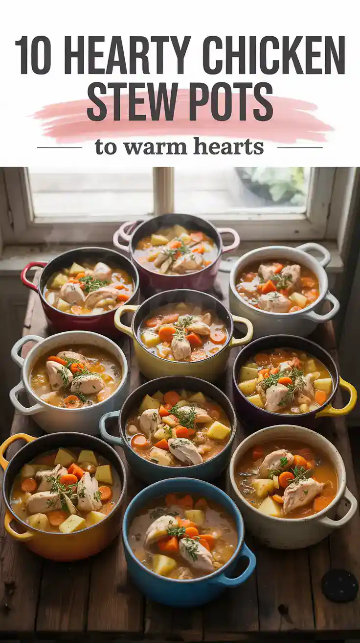 Chicken Stew Pots