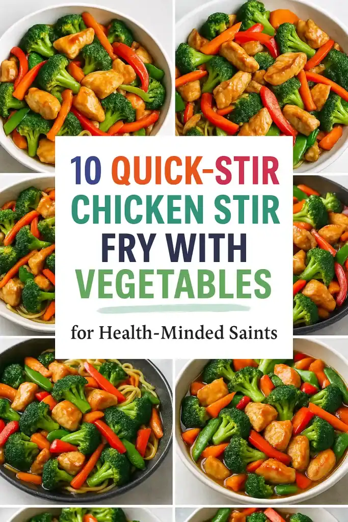 Chicken Stir Fry with Vegetables
