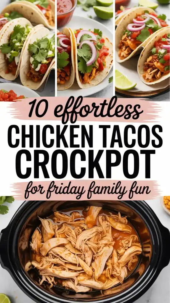 Chicken Tacos Crockpot