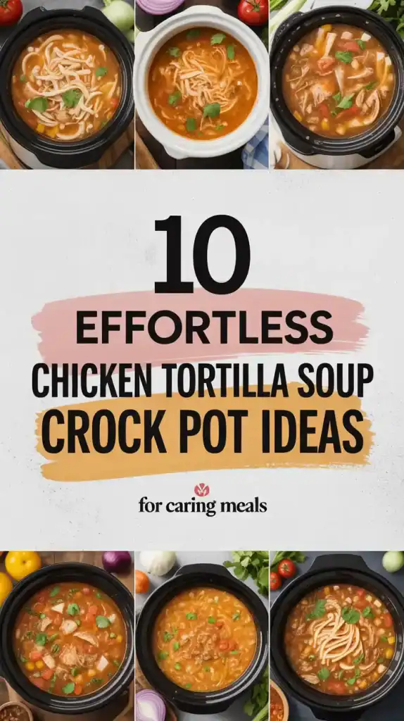 Chicken Tortilla Soup Crock Pot