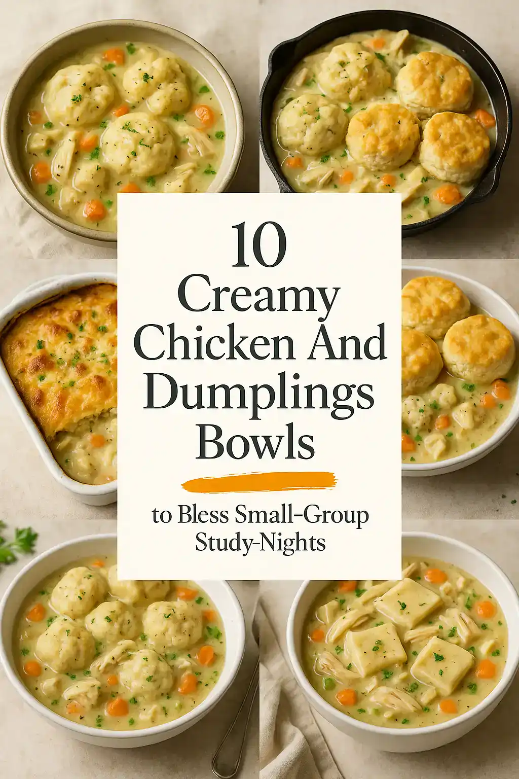 Creamy Chicken And Dumplings