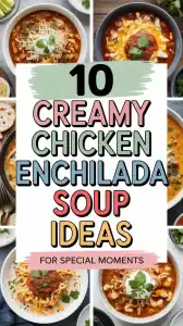 Creamy Chicken Enchilada Soup