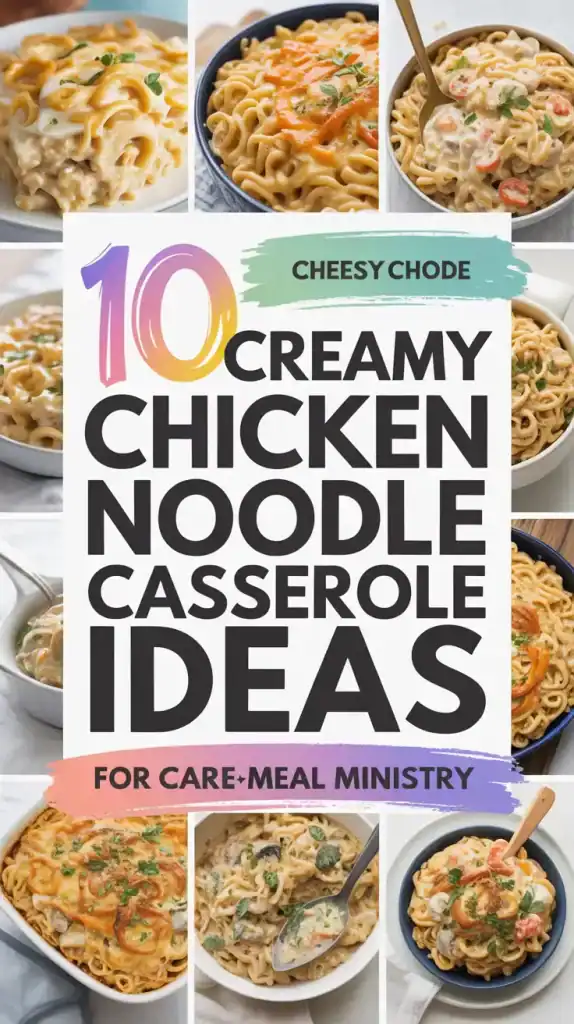 Creamy Chicken Noodle Casserole