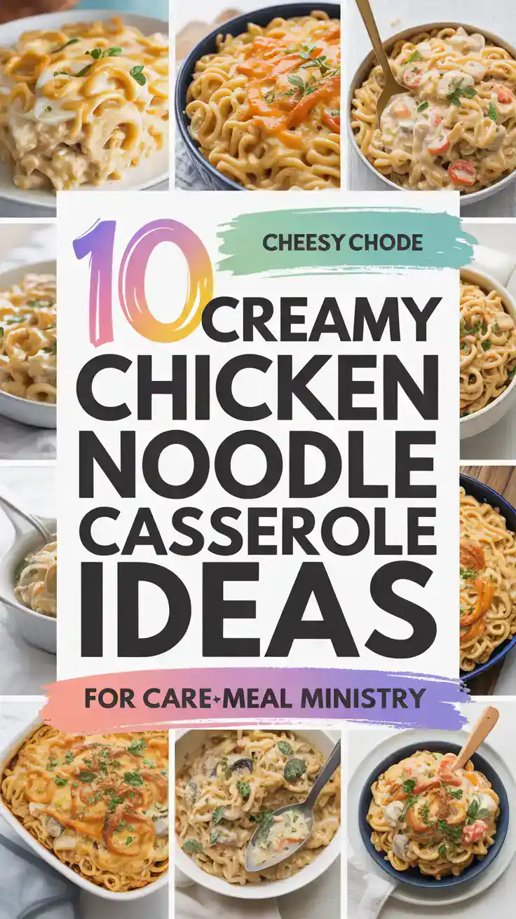 Creamy Chicken Noodle Casserole