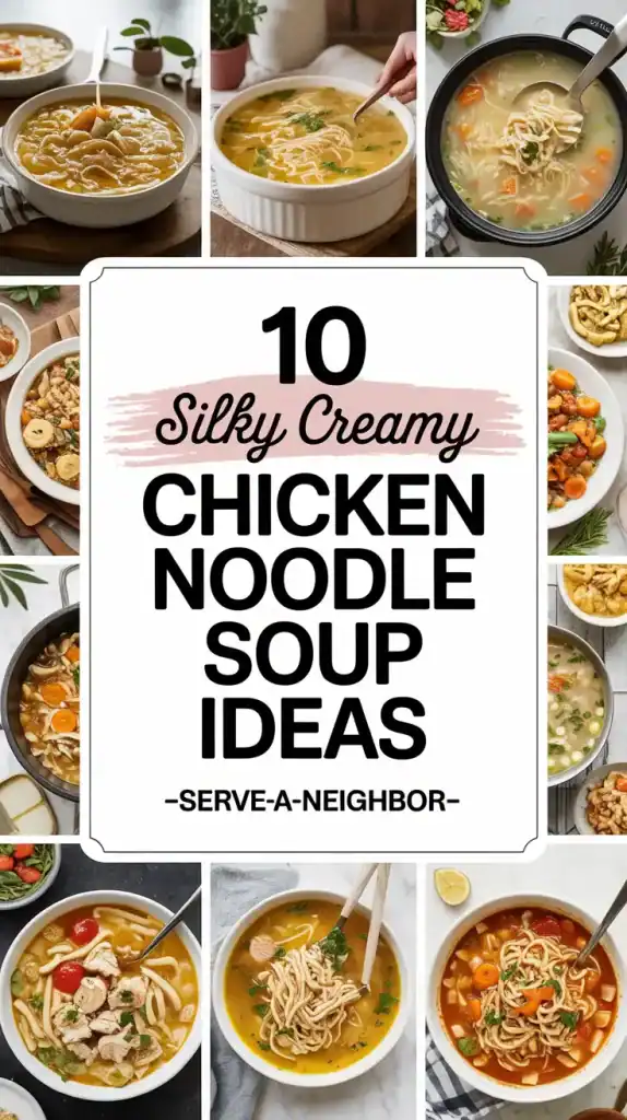 Creamy Chicken Noodle Soup