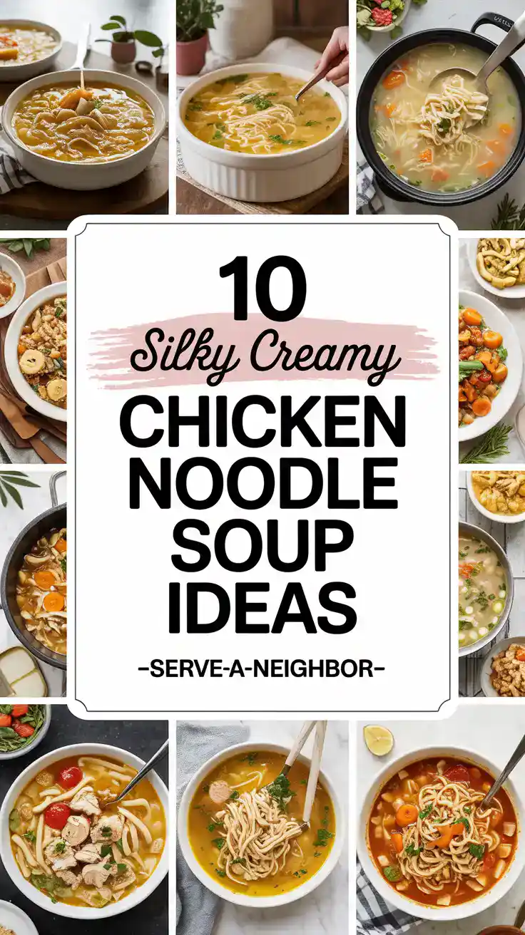 Creamy Chicken Noodle Soup